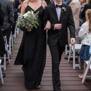 Azazie Black Bridesmaid Dress